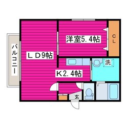 栄町駅 徒歩13分 2階の物件間取画像